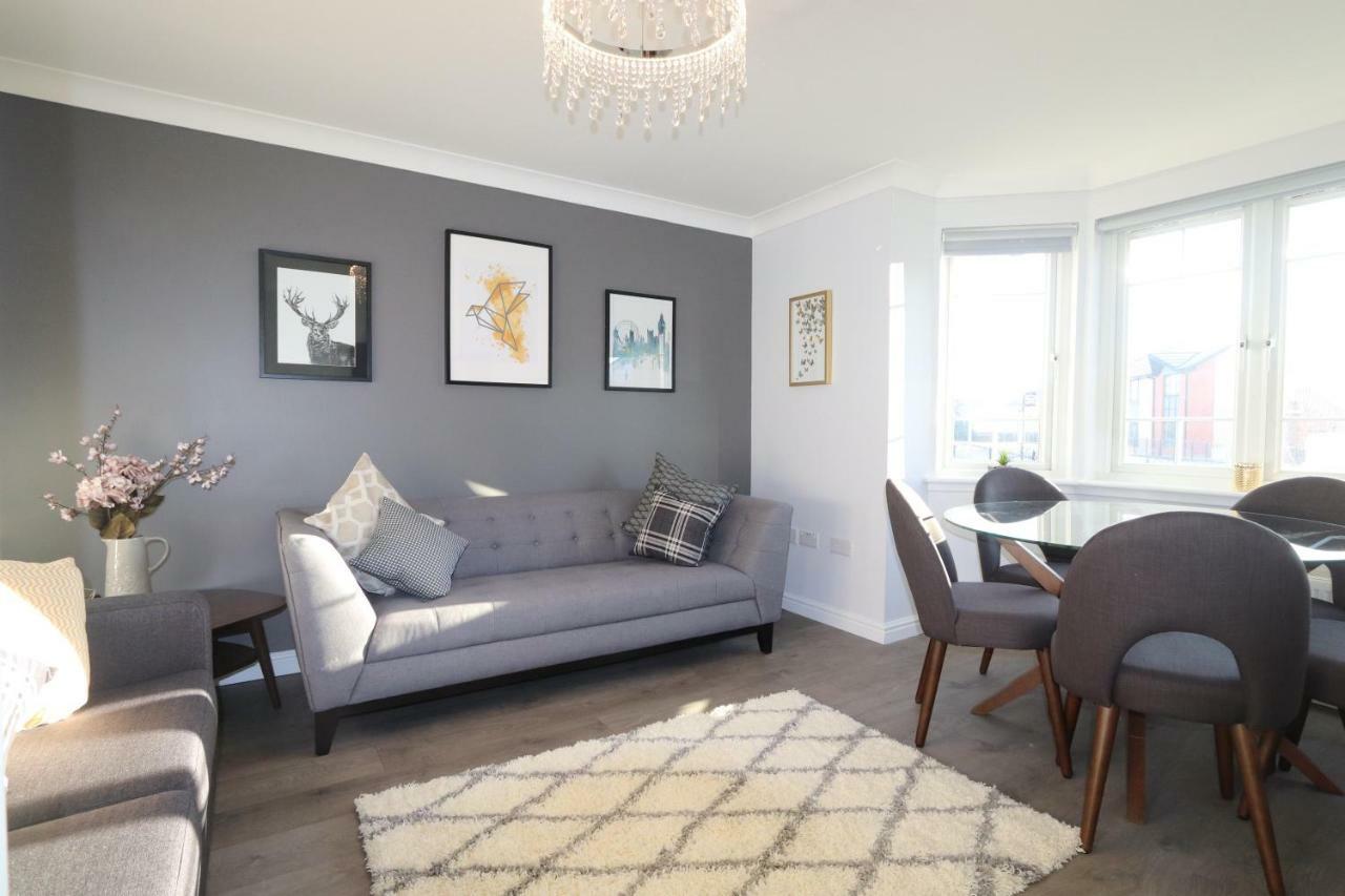 Dunfermline - Luxury Two Bedroom Apartment - Tp Esterno foto
